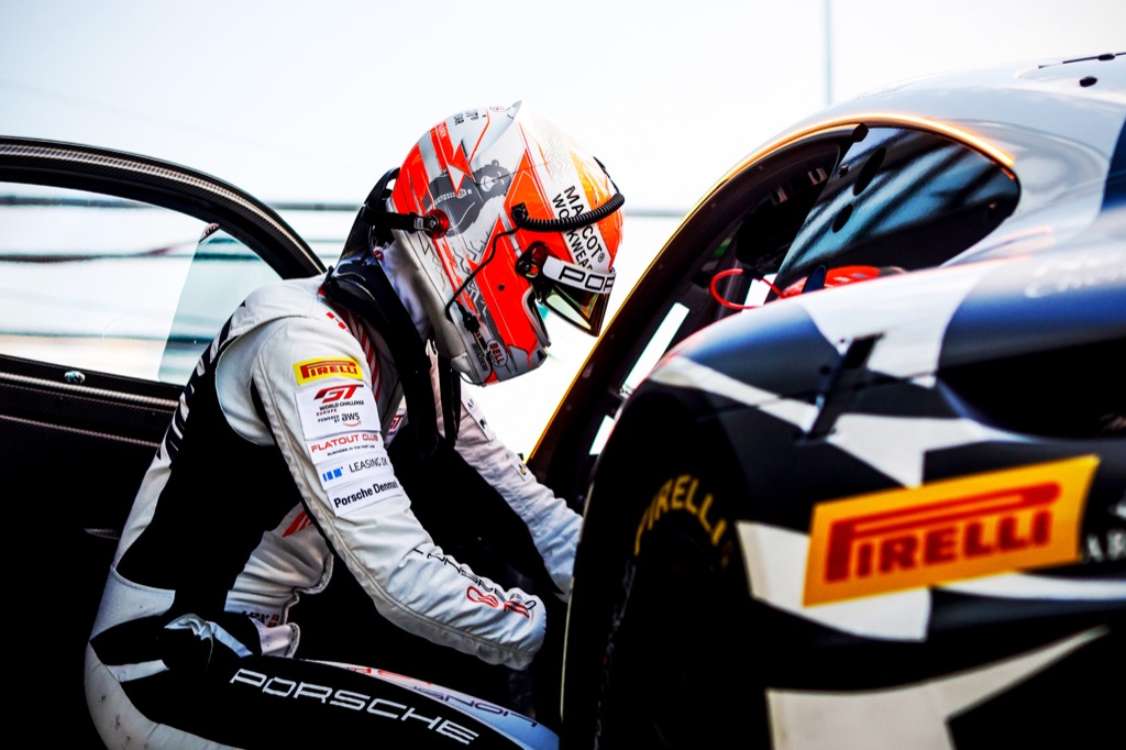 Bastian Buus på podiet i vanskelig weekend
(Foto: SRO Motorsports Group)